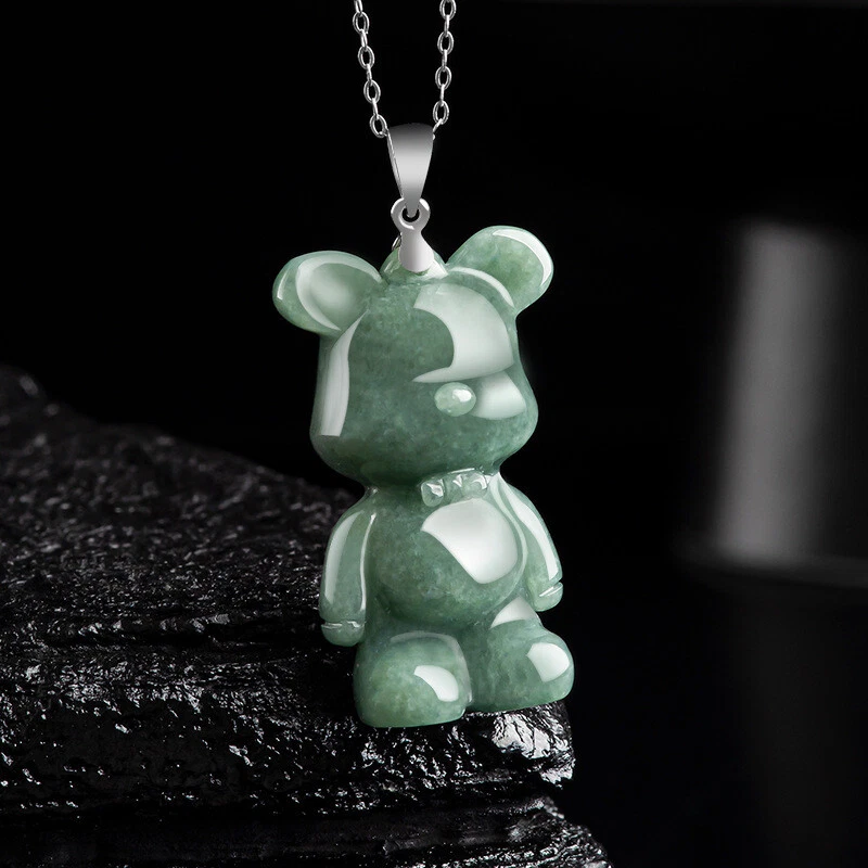 Jade bear hotsell necklace