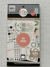 Brand New The Happy Planner Value Sticker Book Farmhouse Big 601 Pieces