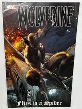 Wolverine Flies To A Spider by Benson & Clark - New Trade Paperback - MINT