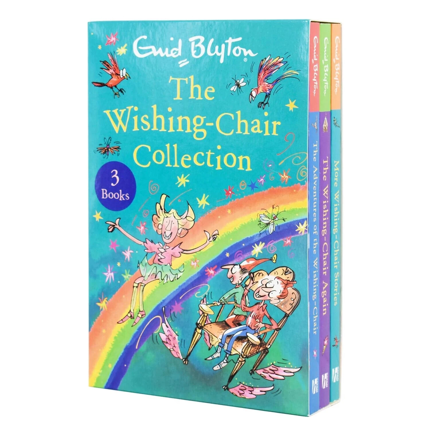 The Wishing Chair  3 Books Collection Box Set by Enid Blyton More Wishing-Chair