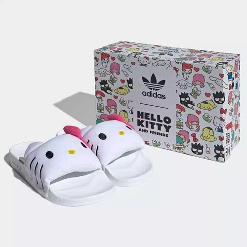 adidas Originals Adilette Slides Hello Kitty IG8419 Sanrio - Size 7 US - Picture 5 of 5