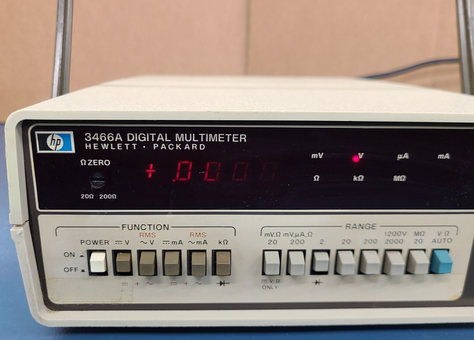 Hewlett Packard HP 3466A Digital Multimeter eBay