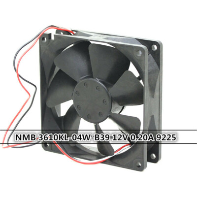 Ventola NMB 3610KL-04W-B39 – 90x90x25mm, 12V 0.20A, 3 Pin, Ultra Silenziosa