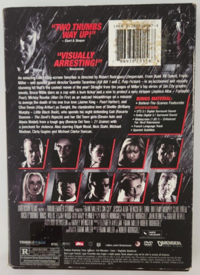 Sin City DVD (Complete, 2005 American Neo-Noir Crime Anthology