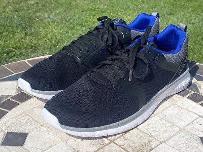Reebok Shoes Mens 12 Prime Run Athletic Sneakers EF8937 Black