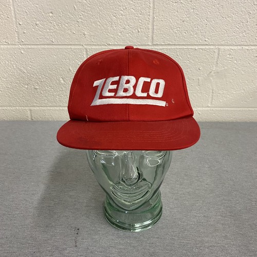 Zebco Fishing Red Snapback Hat