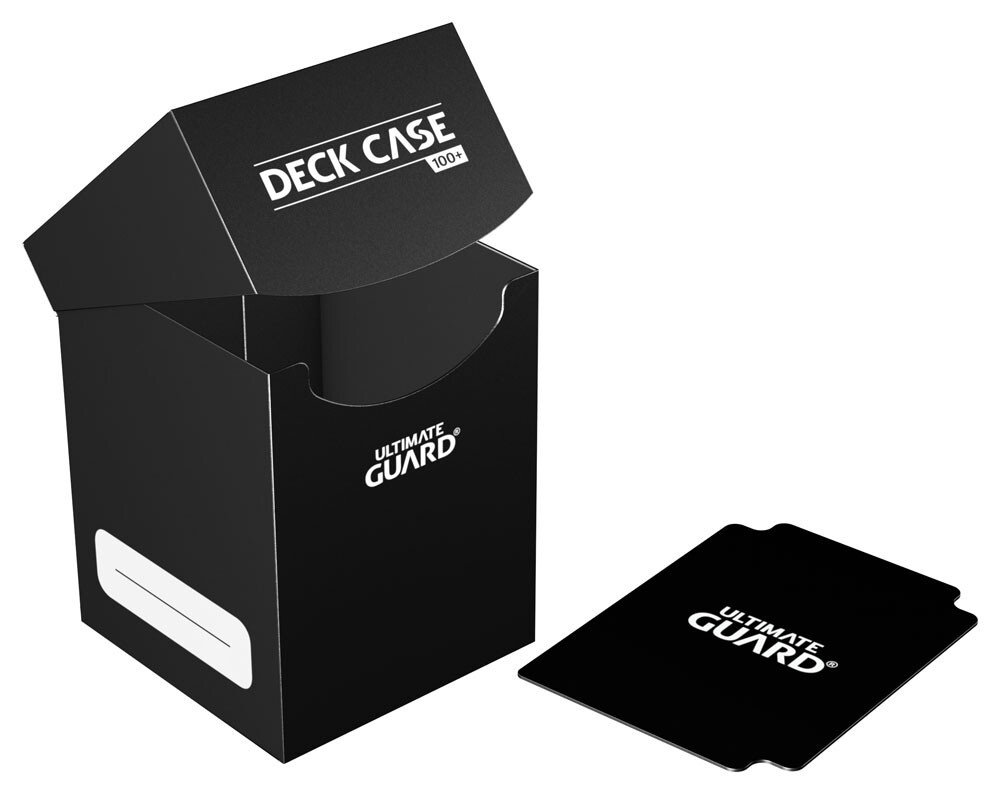 Box Porta Carte Deck Case 100+ Standard Size Black Ultimate Guard