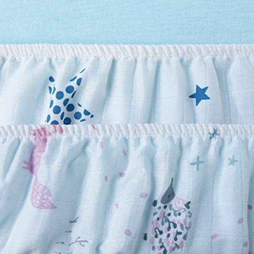 Muslin Sheets 20''x33'' Fit for Baby Delight, Mika Micky