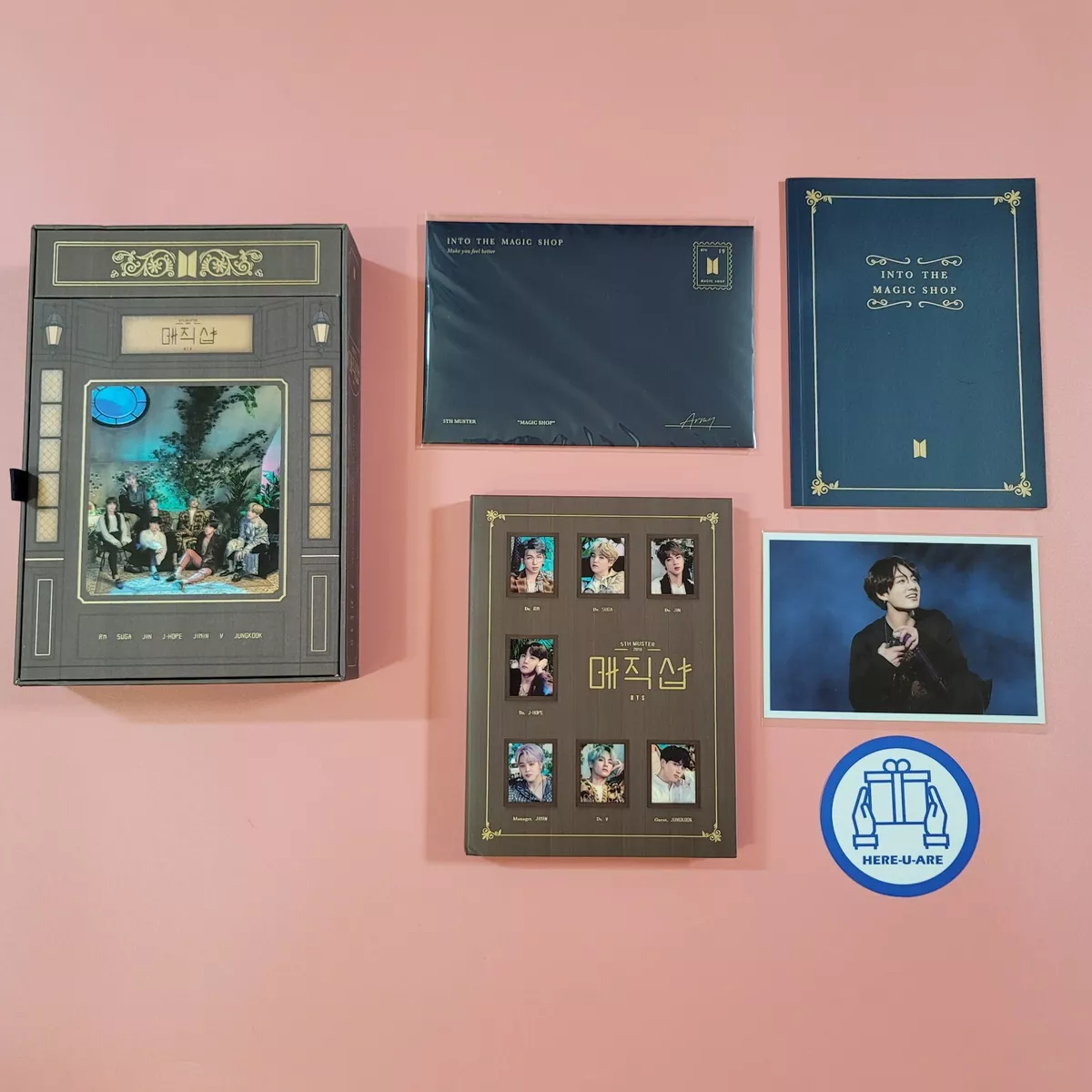 BTS Magic shop bluray 5th muster Jungkook OPEND MINT blu-ray rare OOP