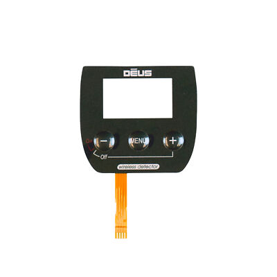 XP Deus WS5 Headphones Keypad Replacement | Genuine Rubber Button Pad D056