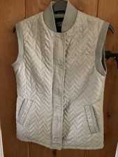 Crossfell By Grenfell Ladies Size M Very Pale Green Gilet/ Bodywarmer