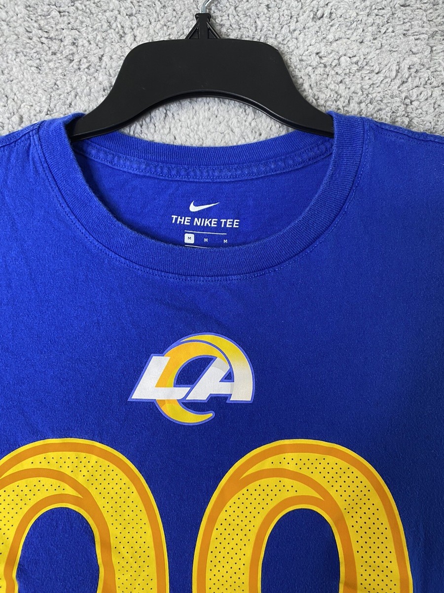 【新品タグ付】ロサンゼルス・ラムズ ドナルド 99 ユニフォーム M　ナイキ Nike The Nike Tee Aaron Donald Number 99 Los Angeles Rams LA