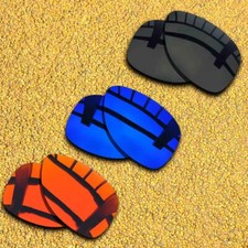3Pairs Lens Replacement for-Oakley Dispatch 2 Polarized-Black Red Violet Blue