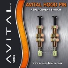 Pair Of Avital 5305L 5X05 Replacement Hood Pin Switches NEW