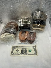 Lot of 16 Flat Hair Clips, Round Lay Down Hair Claw Clips for Women Girls B