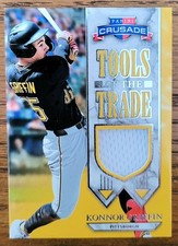 2025 Panini Crusade - Tools Of The Trade Swatches #TTS-KGN Konnor Griffin (RC)