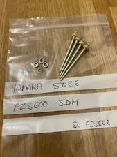 Yamaha FZS600 carburettor needles 5D86 ,   5DM 1998-2002 , See below