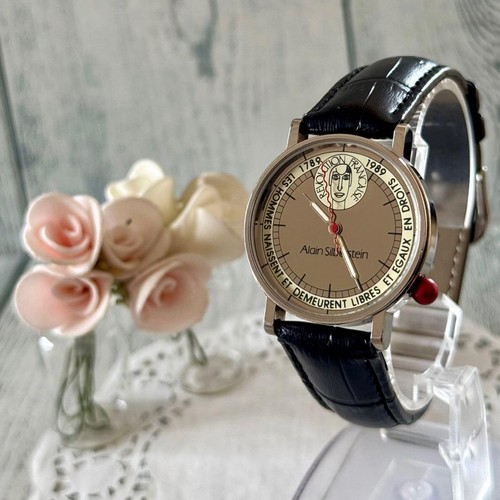 Alain Silberstein French Revolution Watch Battery Replace Used Genuine Clean