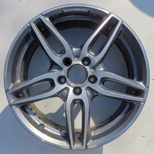 1x Alufelge 18 Zoll 7.5" 5x112 52ET Glanz Silber A1764010700 Mercedes-Benz W176