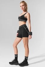 New AIo Yoga Women’s Airbrush Sleeveless Bra High-Waist Heart Throb Short 