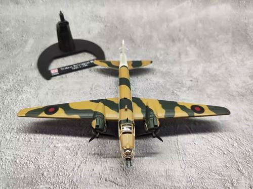 1/144 1943 Bombardiere britannico Wellington MK X - Modellino aereo rifinito in lega - Foto 11 di 11