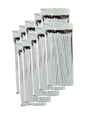 10 x Pfeifenreiniger a 100 Stück Pfeifenputzer Konisch weiß  Pipe Cleaner