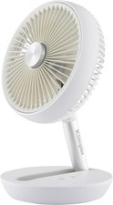 Dimplex Rechargeable Desk Fan Quiet Portable Cooling 15 Hours on 1 Charge USB-C