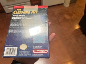 NEW SEALED Nintendo NES Cleaning Kit Mario Version Variant 1991 w/ Hang Tab