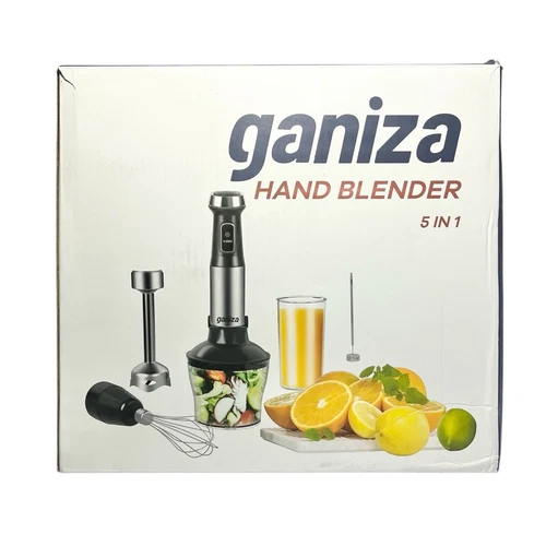 Ganiza Immersion Blender 5 In 1 Hand Blender Max 800W - Brand New