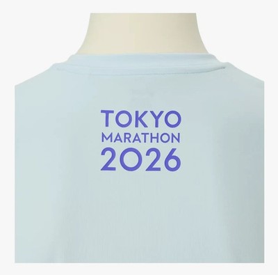 2026 Official ASICS Tokyo Marathon Graphic Running T-Shirt Run