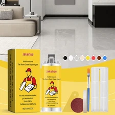Multifunctional Tile Stone Crack Repair Kit,Tile Granite D4P6 G and Repair C3 (