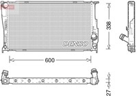 MotorküHler WasserküHler Denso DRM05003 FüR Z4 E89 X1 E92 E91 BMW E90 E84 3Er