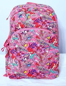 Vera Bradley Ariel’s Pink Lagoon Essential Large Backpack Little Mermaid NWT Ariel main image 2