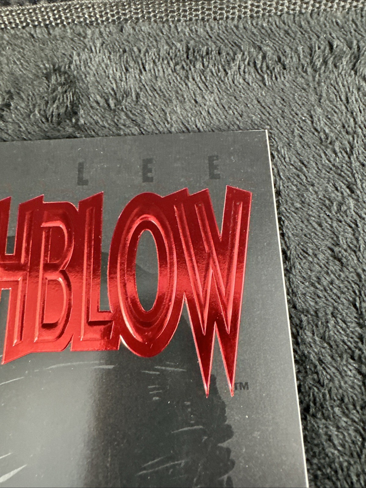 Deathblow #1 1993Image Comics - Embossed Black Variant Jim Lee First Print B/B‼️ thumbnail 5