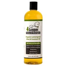 4-Legger Certified Organic Dog Shampoo - All Natural and Hypoallergenic with ...
