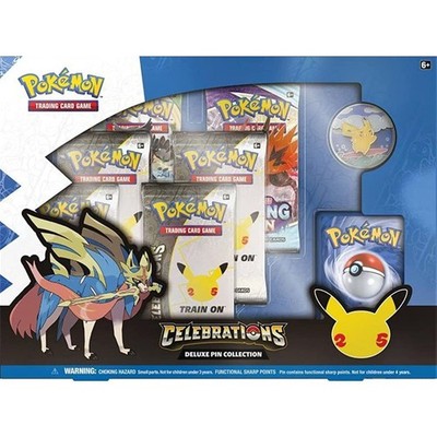 Pokemon TCG: 25th Anniversary Deluxe Pin Collection 820650809422| eBay
