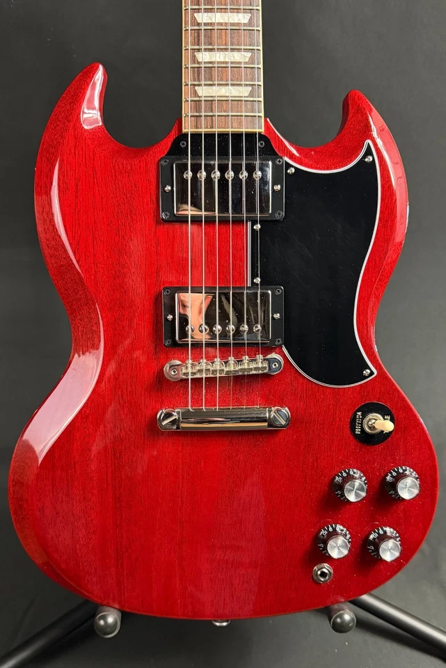 Gibson SG Standard '61 Reissue Electric Guitar Vintage Cherry Finish w/ OHSC - Image 2 of 4