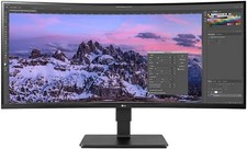 LG Monitor 35 Zoll (88,90cm) 35BN77CP-B Business WQHD (Gebraucht)