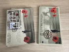 “LEST WE FORGET” 2008 ISLE OF MAN STAMPS. 4 x PRESENTATION PACKS & 11 x FDC.