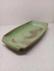 Vintage FRANKOMA Plainsman Serving Platter with Handles 5P Prairie Green 19"