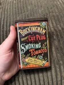 old plug tobacco brands RARE 1907 GOOD (G-O-P) CHEWING P.J. SORG AMERICAN T. PAPER BOX Brown's Mule | Smokeless Tobacco