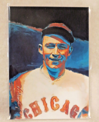 Gabby Hartnett #5 Art Card Limited 21/50 Edward Vela Signed (Chicago Cubs)
