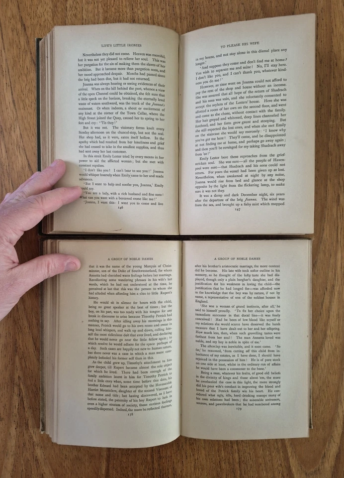 1st Edition Thomas Hardy: Life's Little Ironies/A Group Of Noble Dames (1891-94) - Изображение 4 из 4