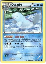 Pokemon Quagsire Plasma Freeze 22/116 Lightly Played