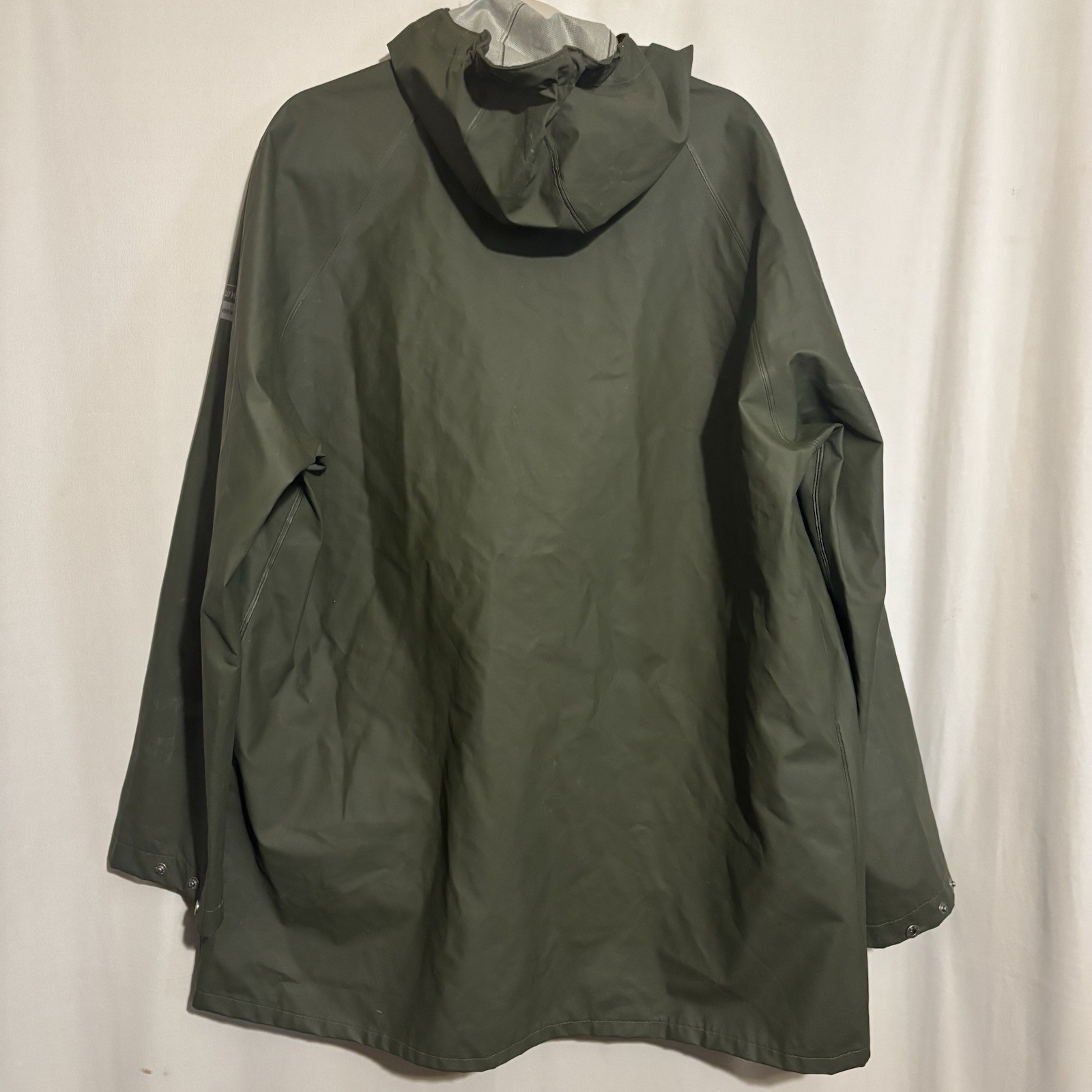 Helly Hansen Workwear Rain Jacket Waterproof Army… - image 10