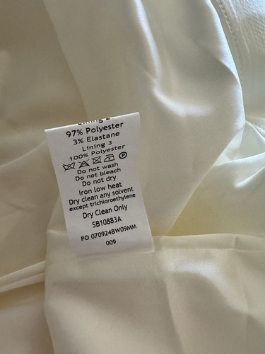 House Of CB Coco Vintage Ivory Satin Midi Dress - Bild 4 von 5