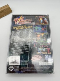 Night Warriors: Darkstalkers' Revenge (Sega Saturn, 1996) ntsc brand new sealed.