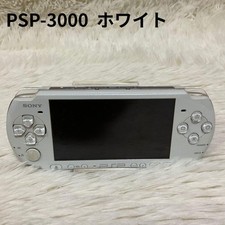 Sony PSP-3000 White Console Only No Battery Tested