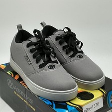 Heelys Pro 20 HE101579H Sneakers Kids 6 Gray Black Lace Up Skate Shoes Ebay1376