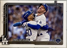 2025 Topps Series 2 - Checklist Freddie Freeman, Mookie Betts #631